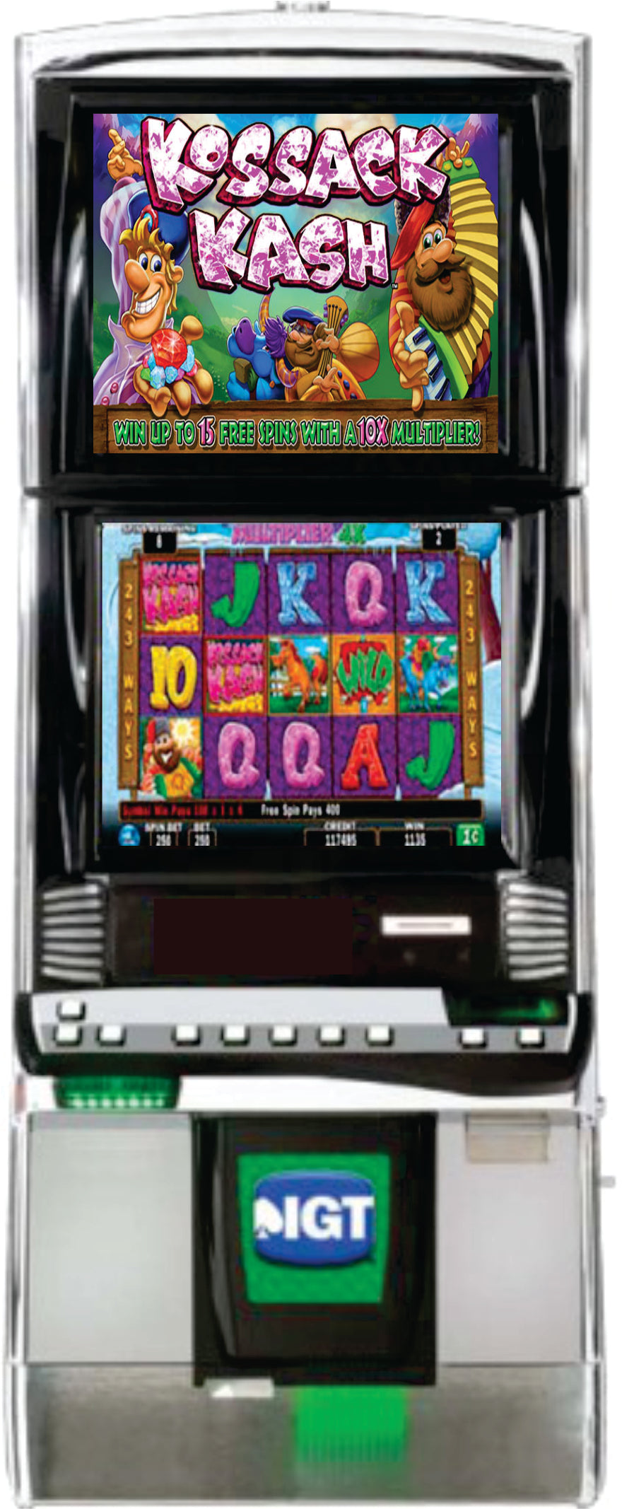 IGT Kosack Kash Video Slot Machine