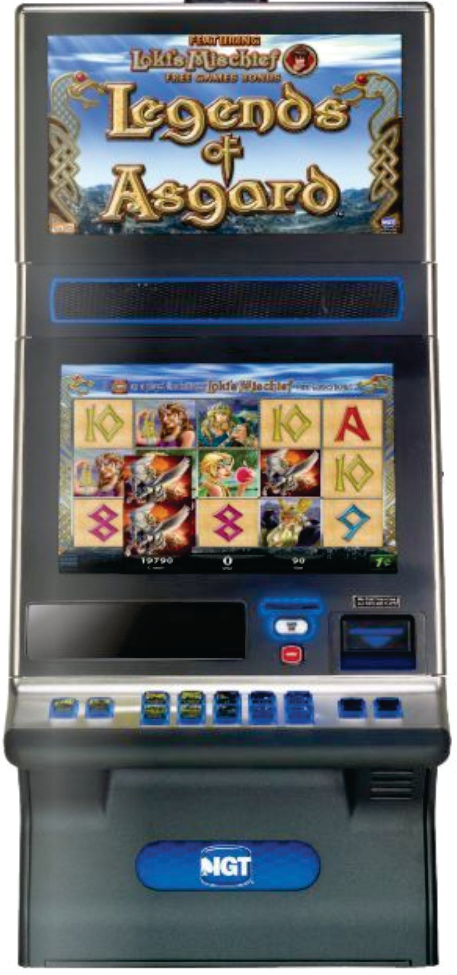 IGT Legends of Asgard Video Slot Machine