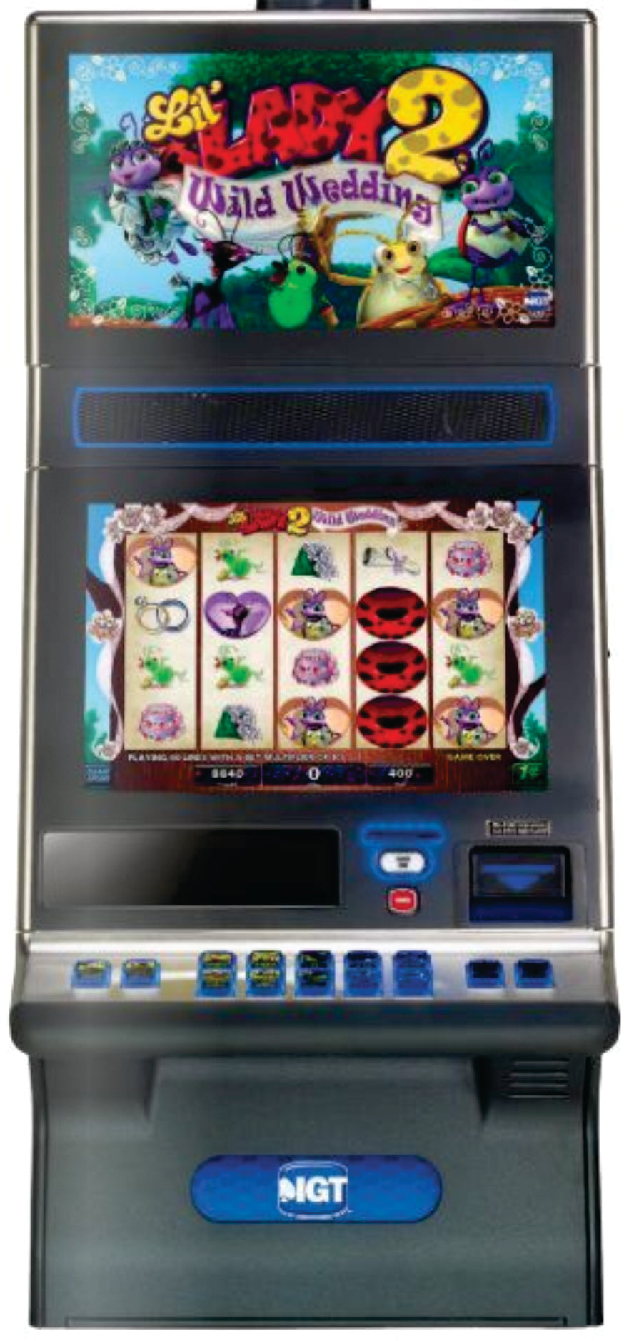 IGT Lil' Lady 2 Wild Wedding Video Slot Machine