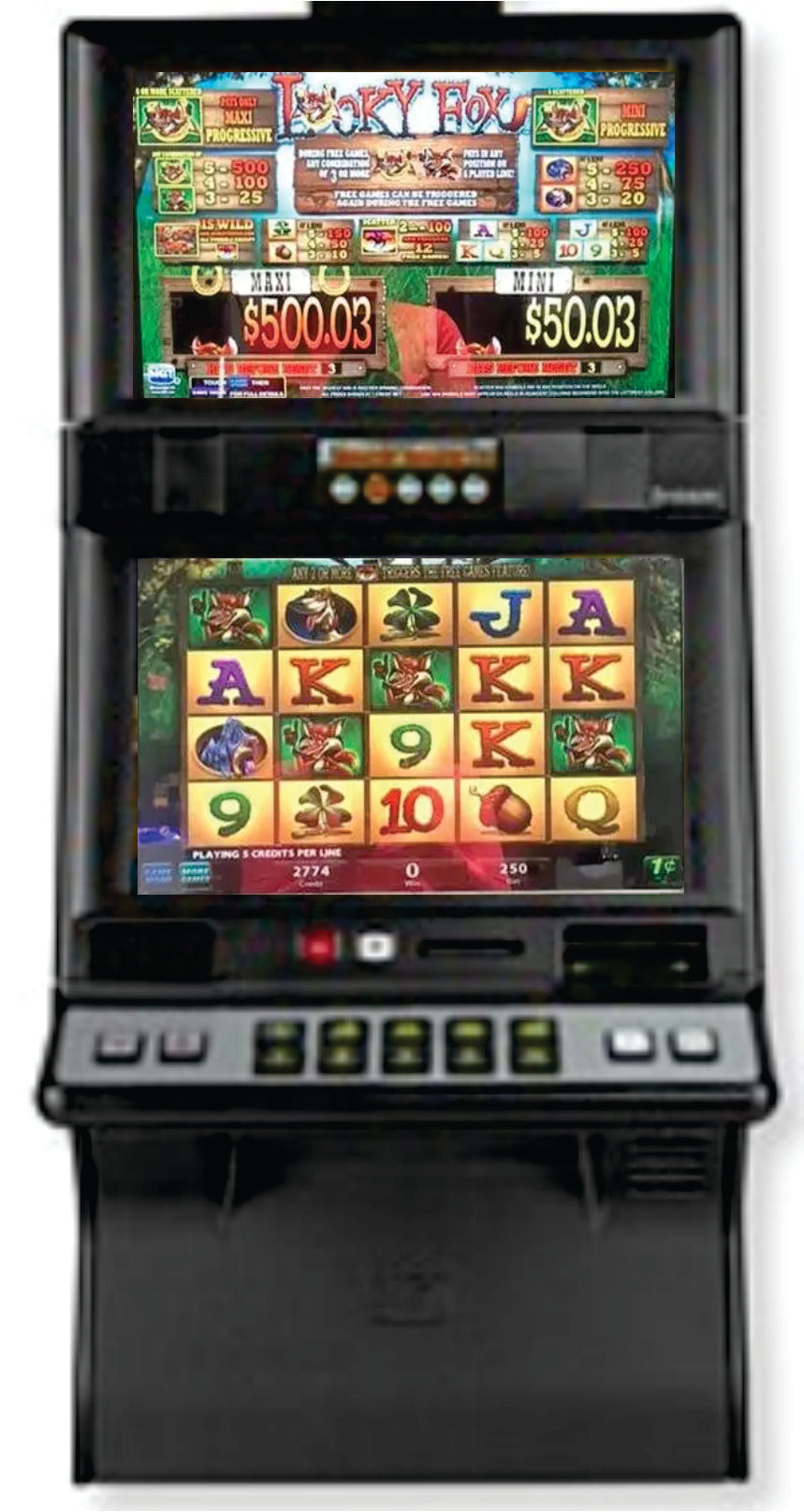 IGT Lucky Fox Video Slot Machine