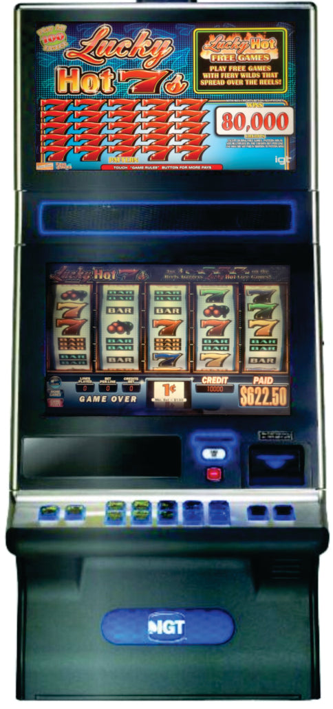 IGT Lucky Hot 7s Video Slot Machine