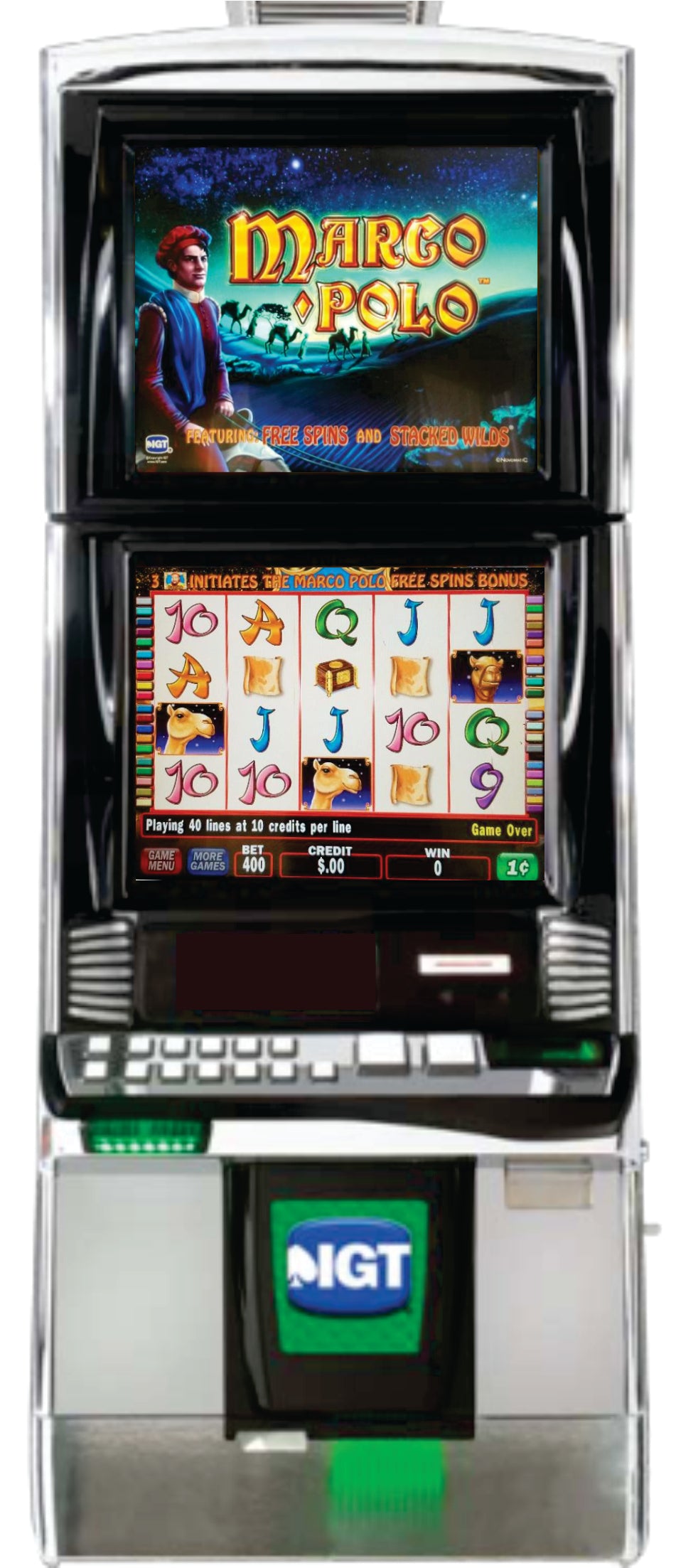 IGT Marco Polo Video Slot Machine