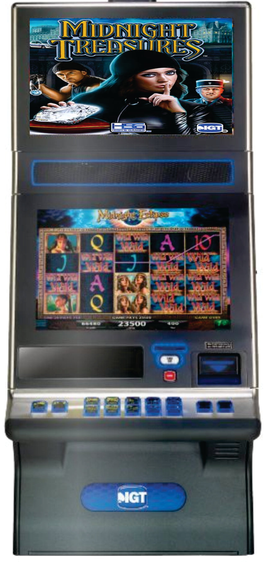 IGT Midnight Treasures Video Slot Machine