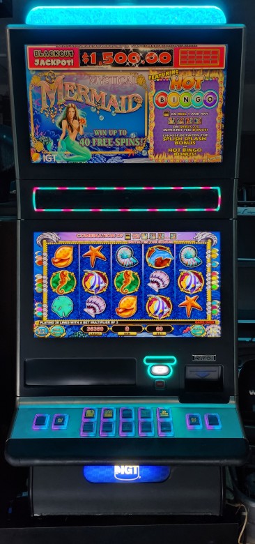 IGT Mystical Mermaid Hot Bingo Video Slot Machine