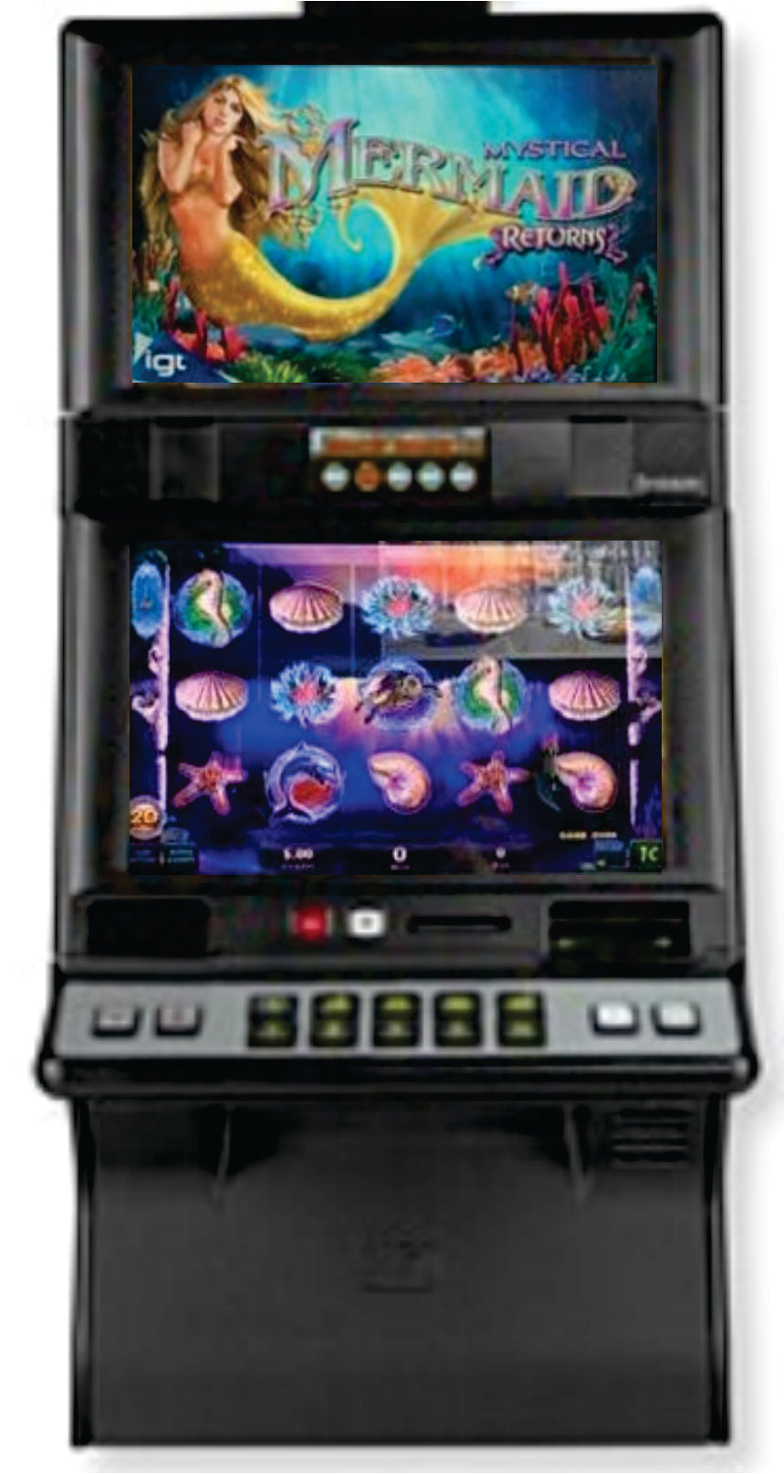 IGT Mystical Mermaid Returns Video Slot Machine