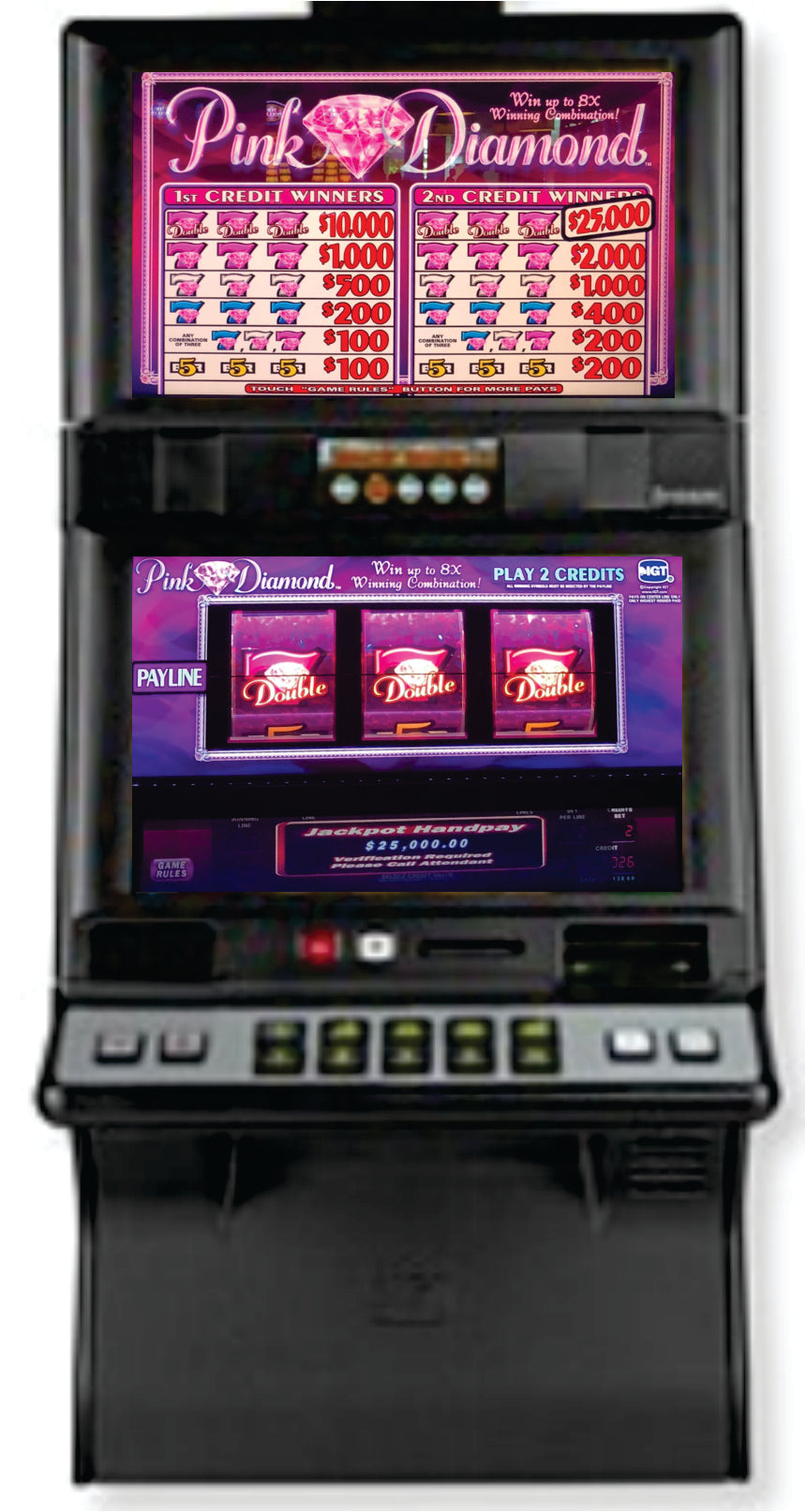 IGT Pink Diamonds Video Slot Machine