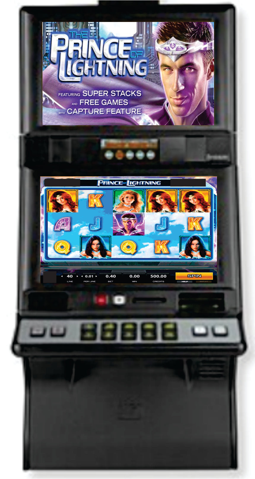 IGT Prince of Lighting Slot Machine