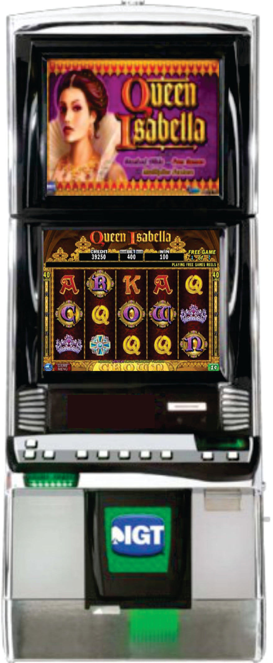 IGT Queen Isabella Video Slot Machine