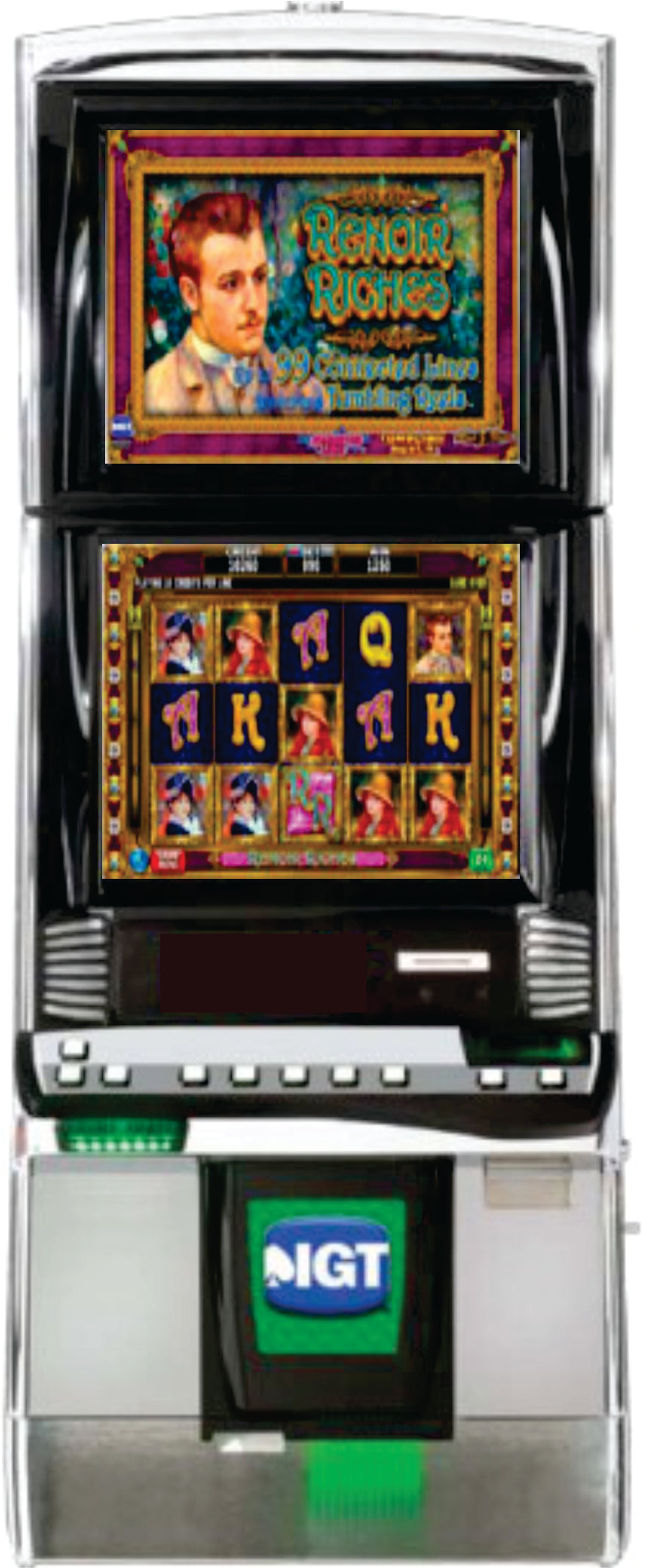 IGT Renoir Riches Video Slot Machine