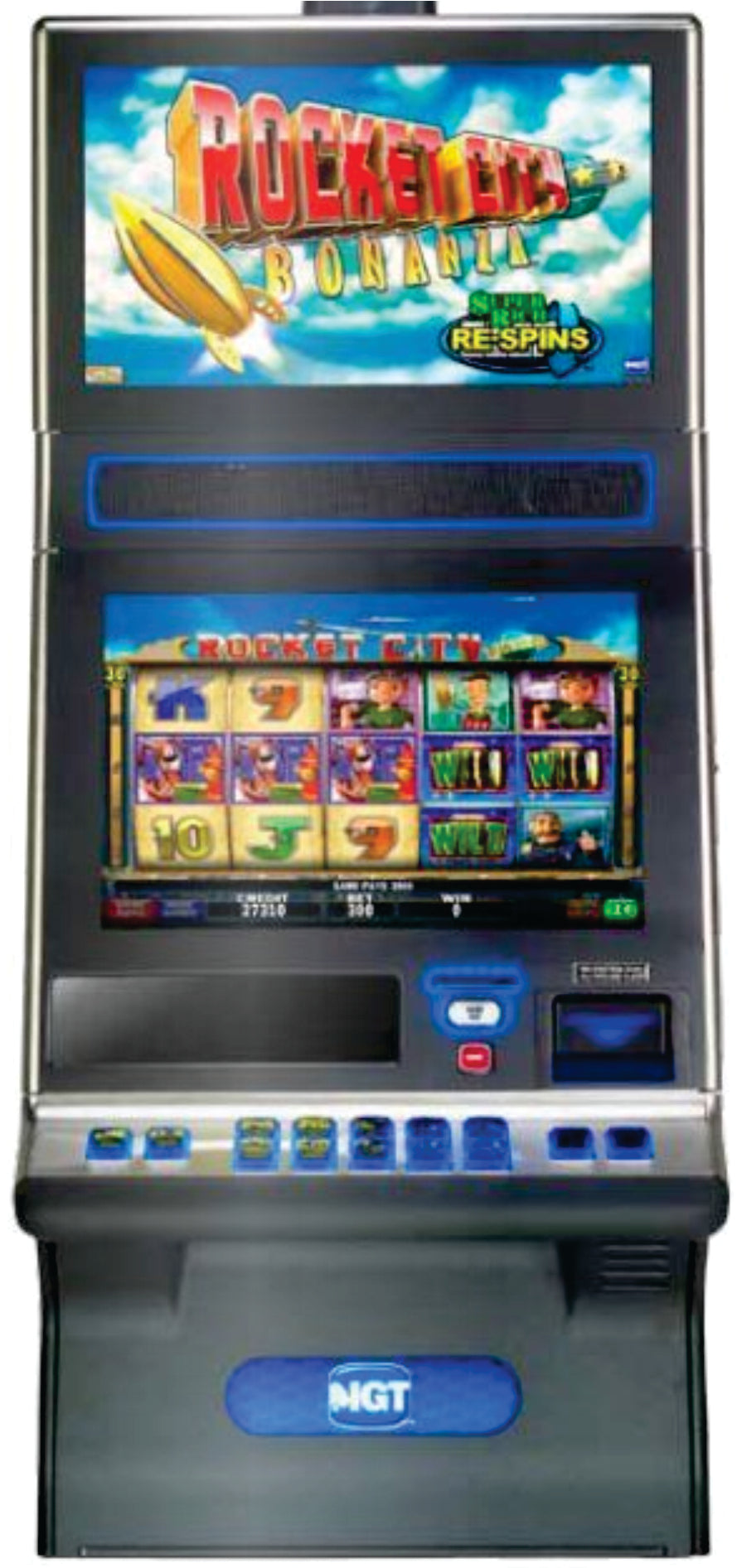 IGT Rocket City Bonanza Video Slot Machine