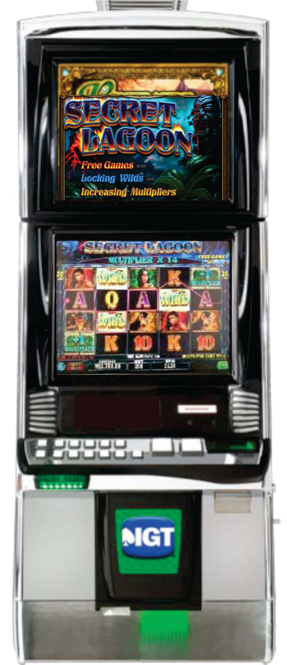 IGT Secret Lagoon Video Slot Machine