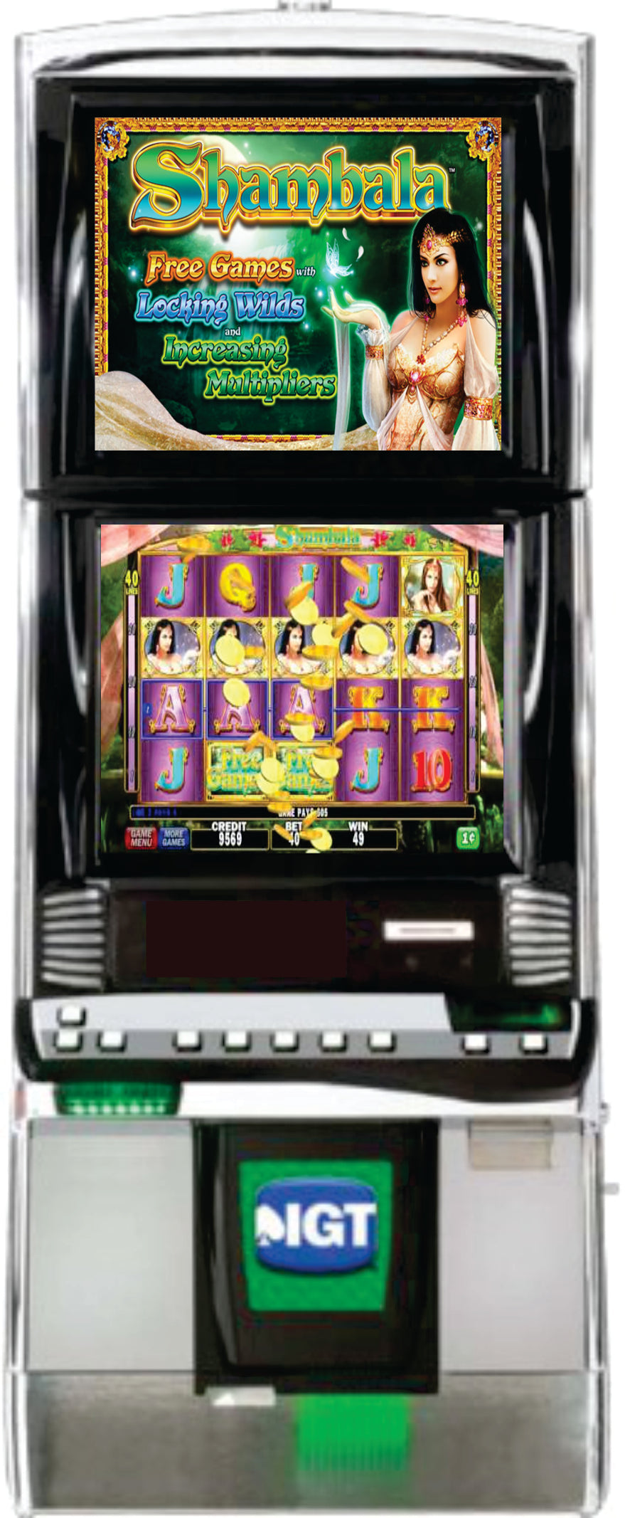 IGT Shadow of the Panther Video Slot Machine