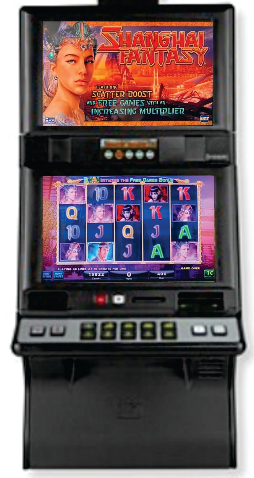 IGT Shanghai Fantasy Video Slot Machine