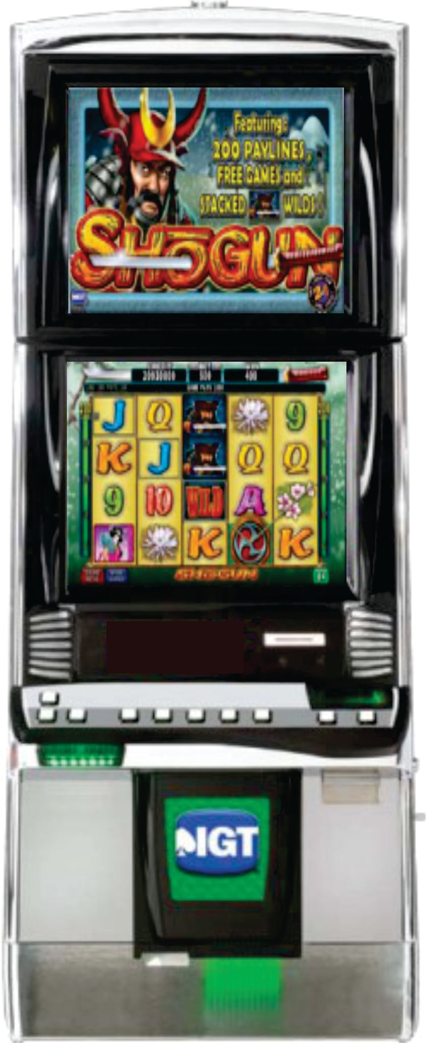 IGT Shogun Video Slot Machine