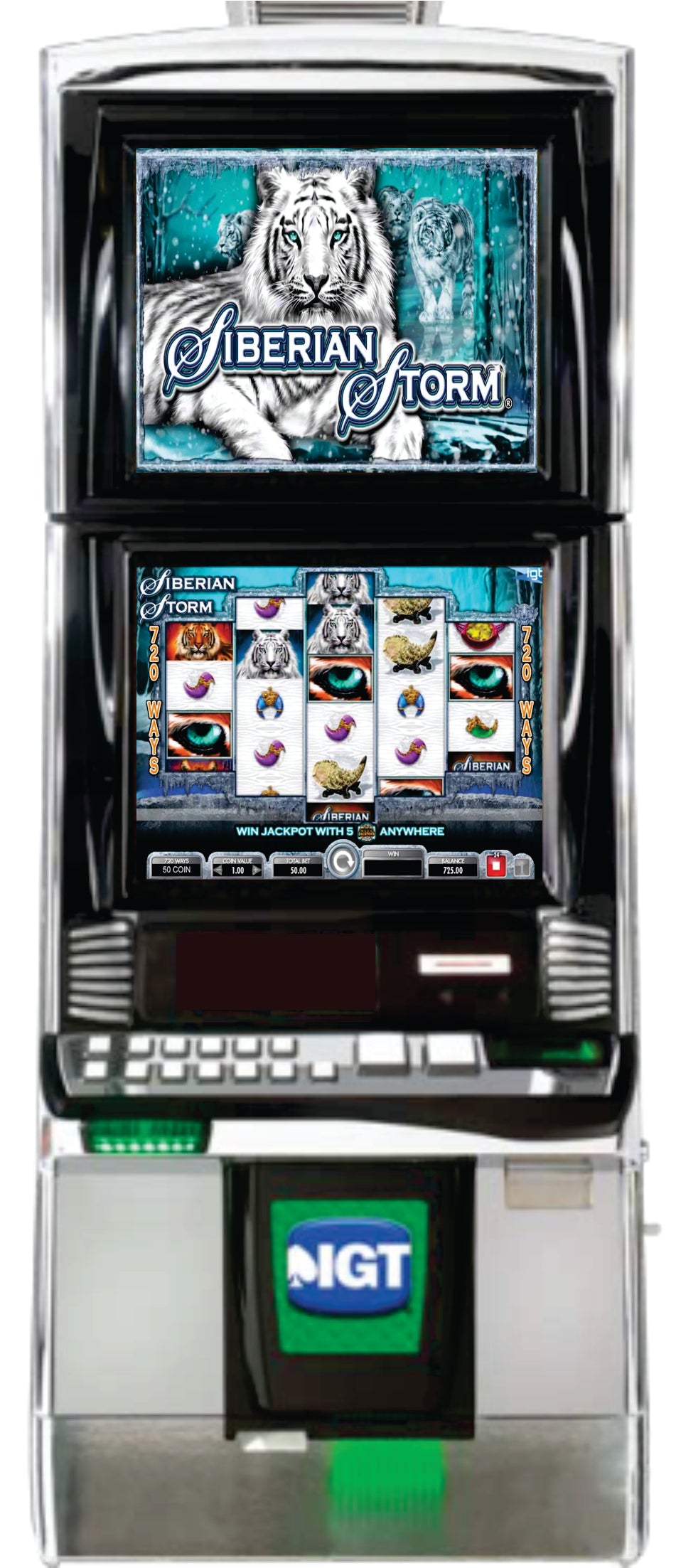 IGT Siberian Storm Video Slot Machine