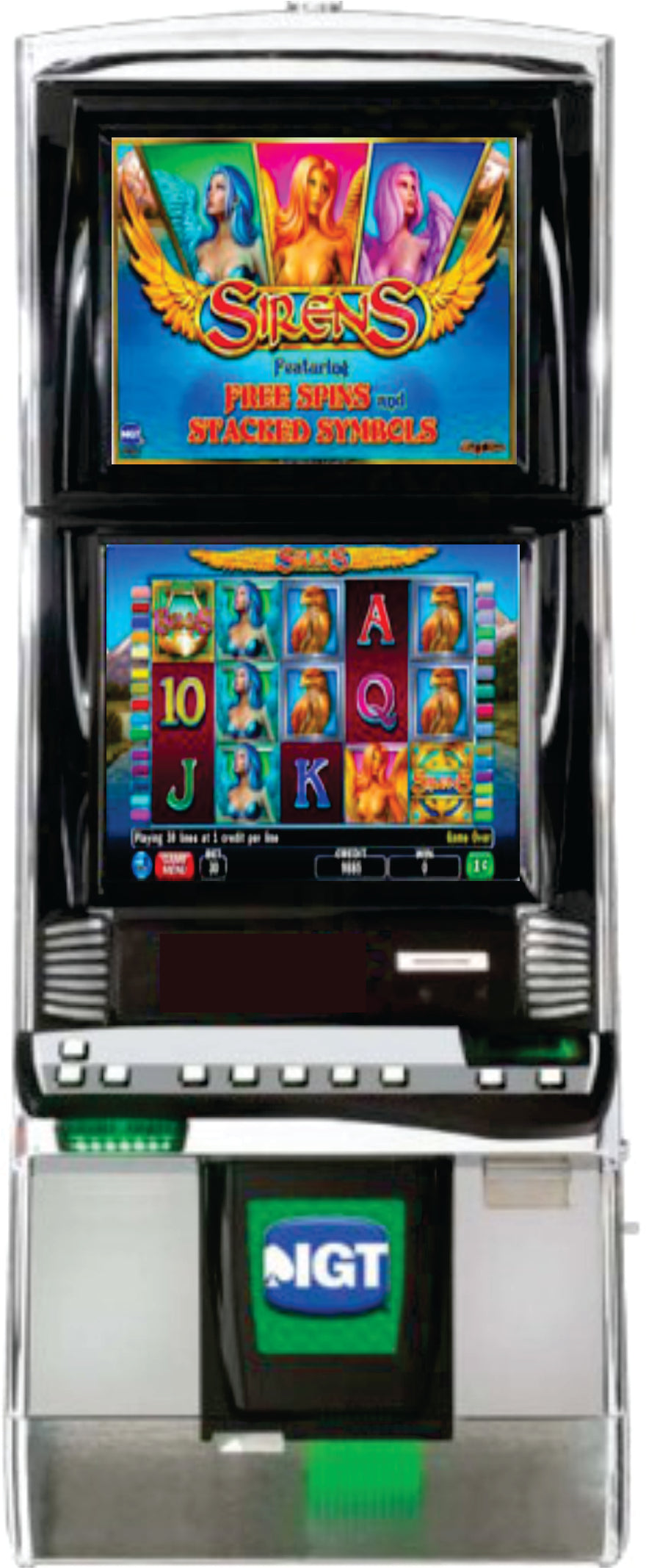 IGT Sirens Video Slot Machine