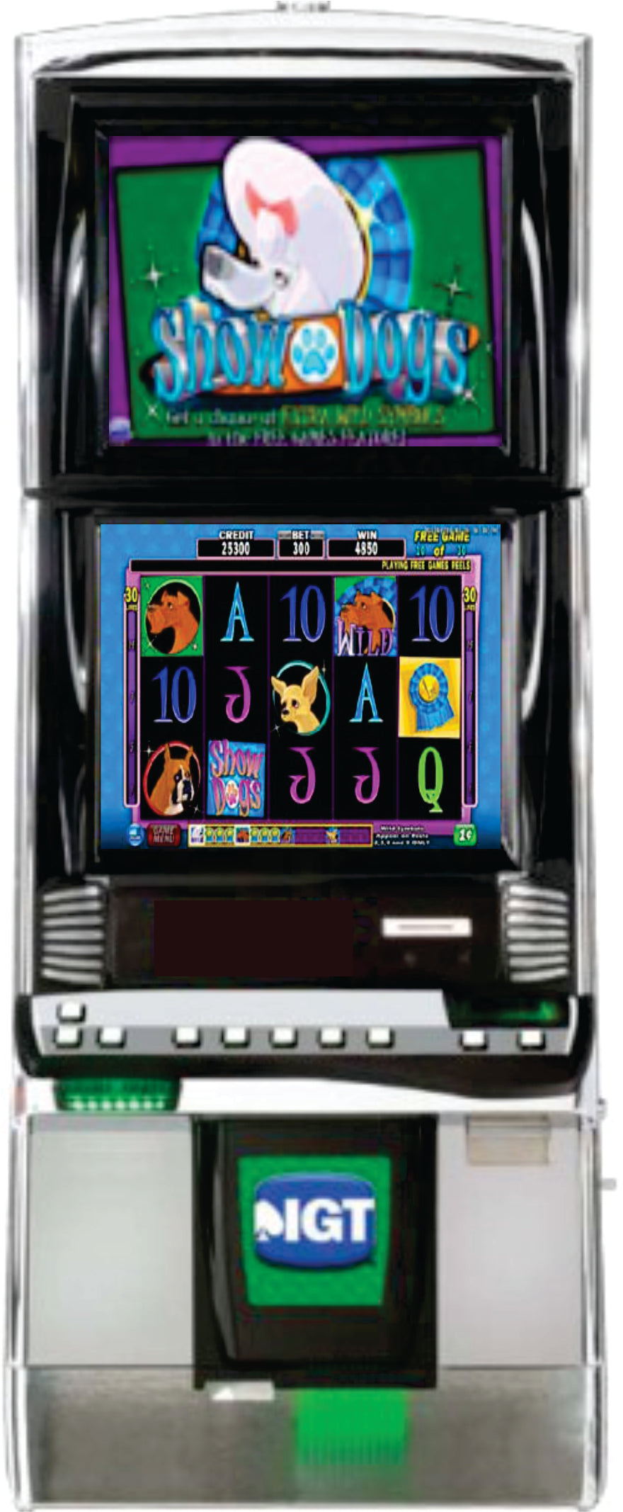 IGT Show Dogs Video Slot Machine