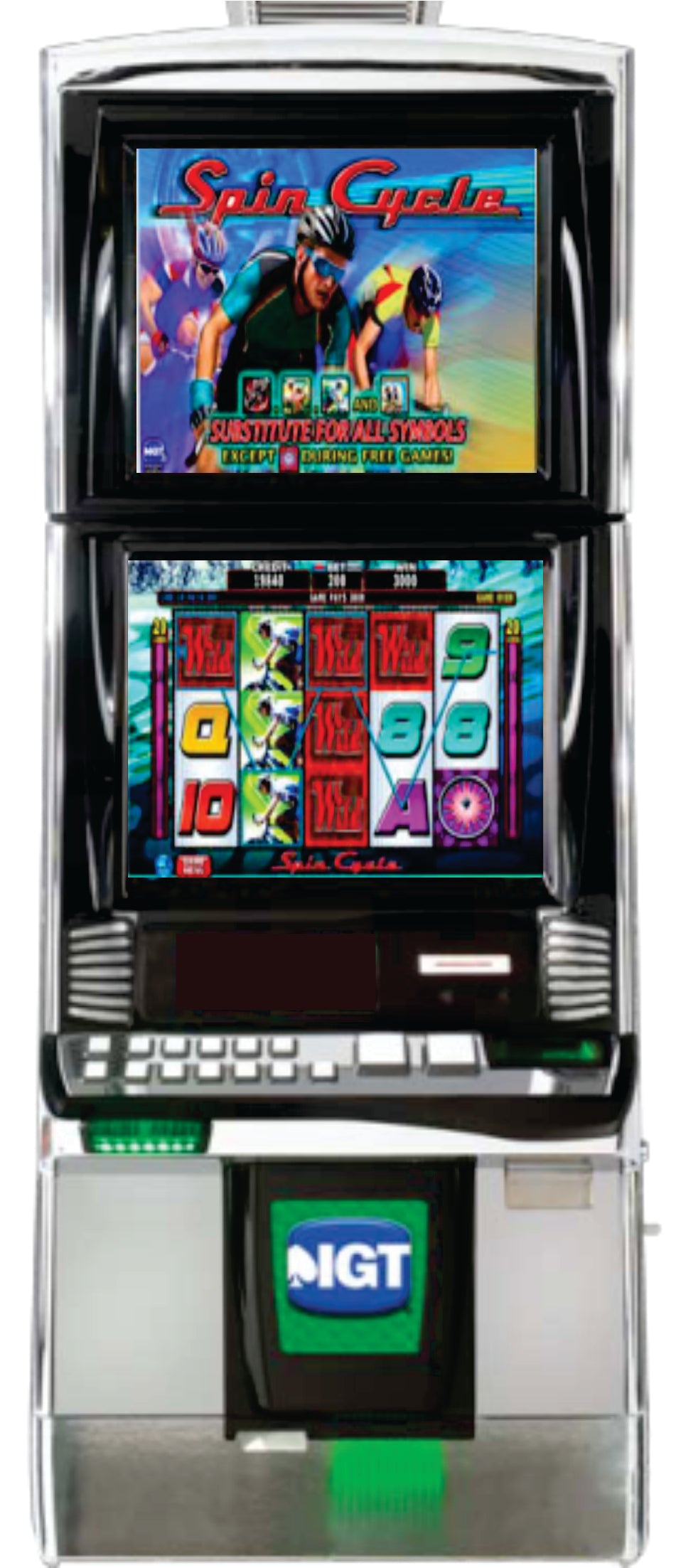 IGT Spin Cycle Video Slot Machine