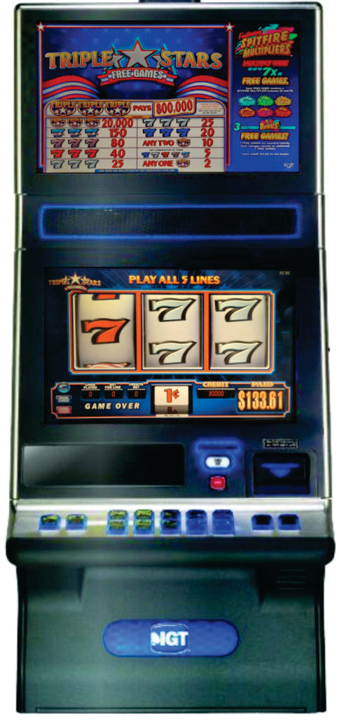 IGT Triple Stars Free Games Video Slot Machine