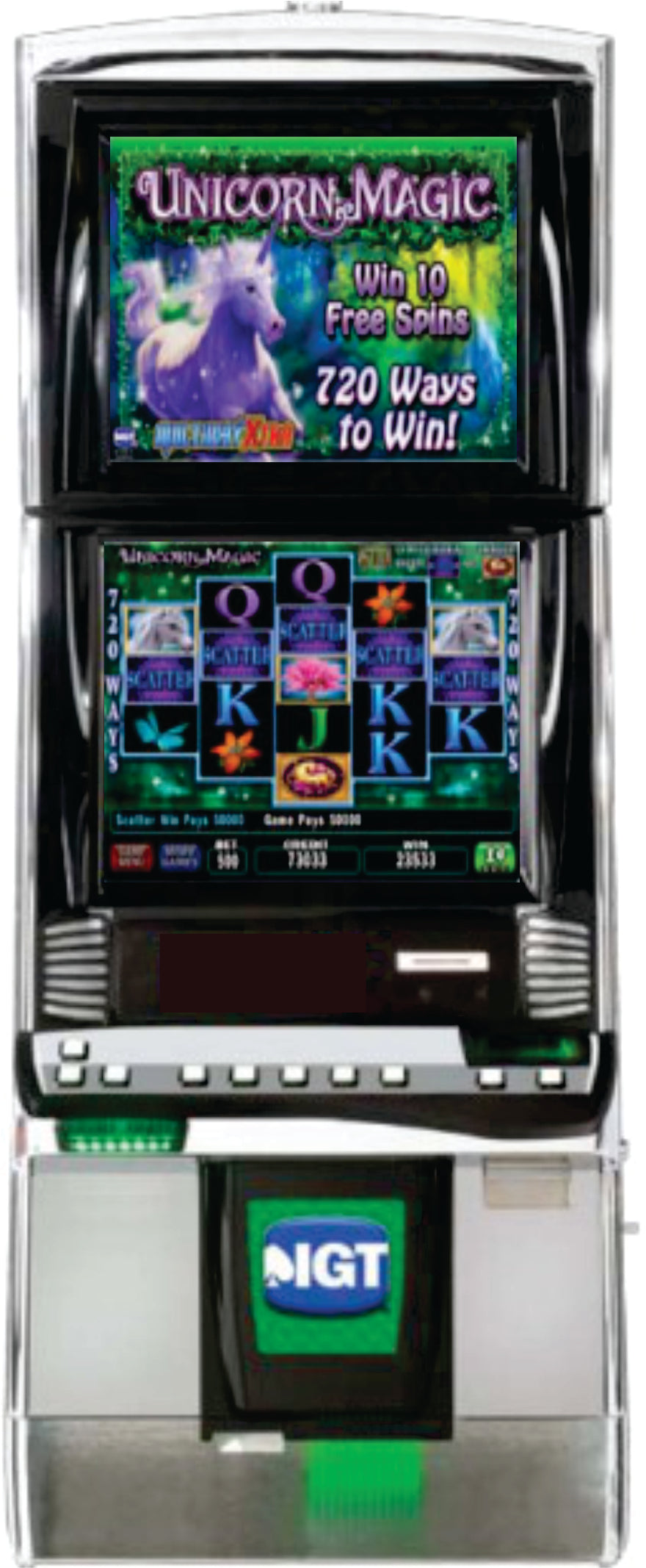 IGT Unicorn Magic Video Slot Machine