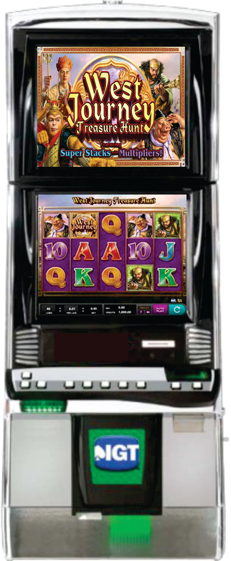 IGT West Journey Video Slot Machine