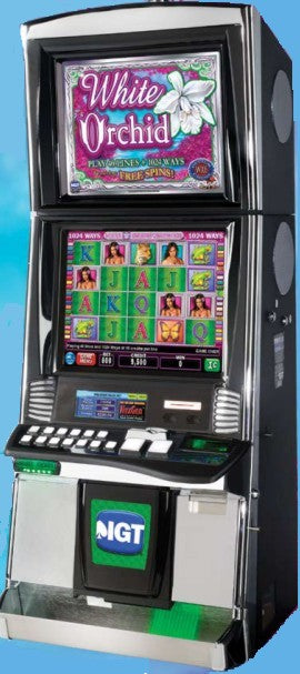 IGT White Orchid Video Slot Machine