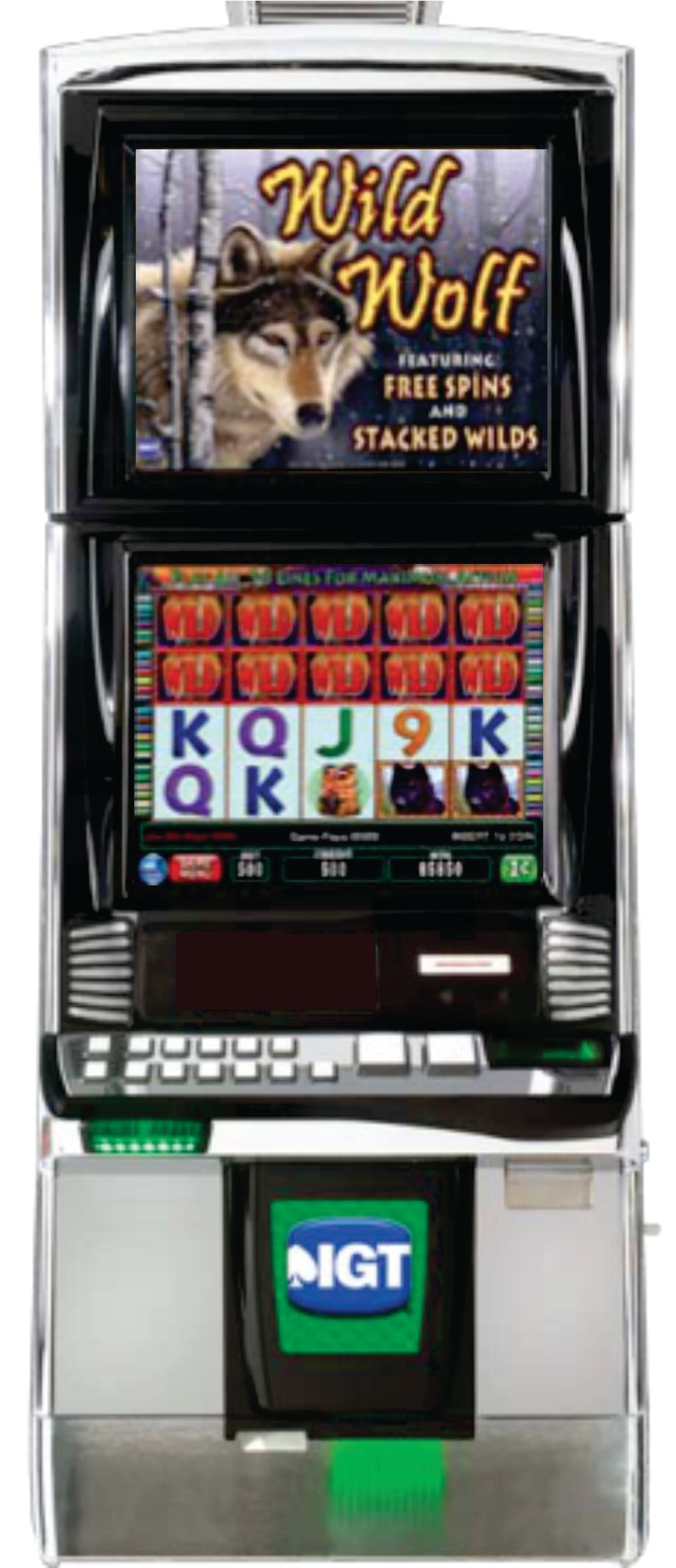 IGT Wild Wolf Video Slot Machine