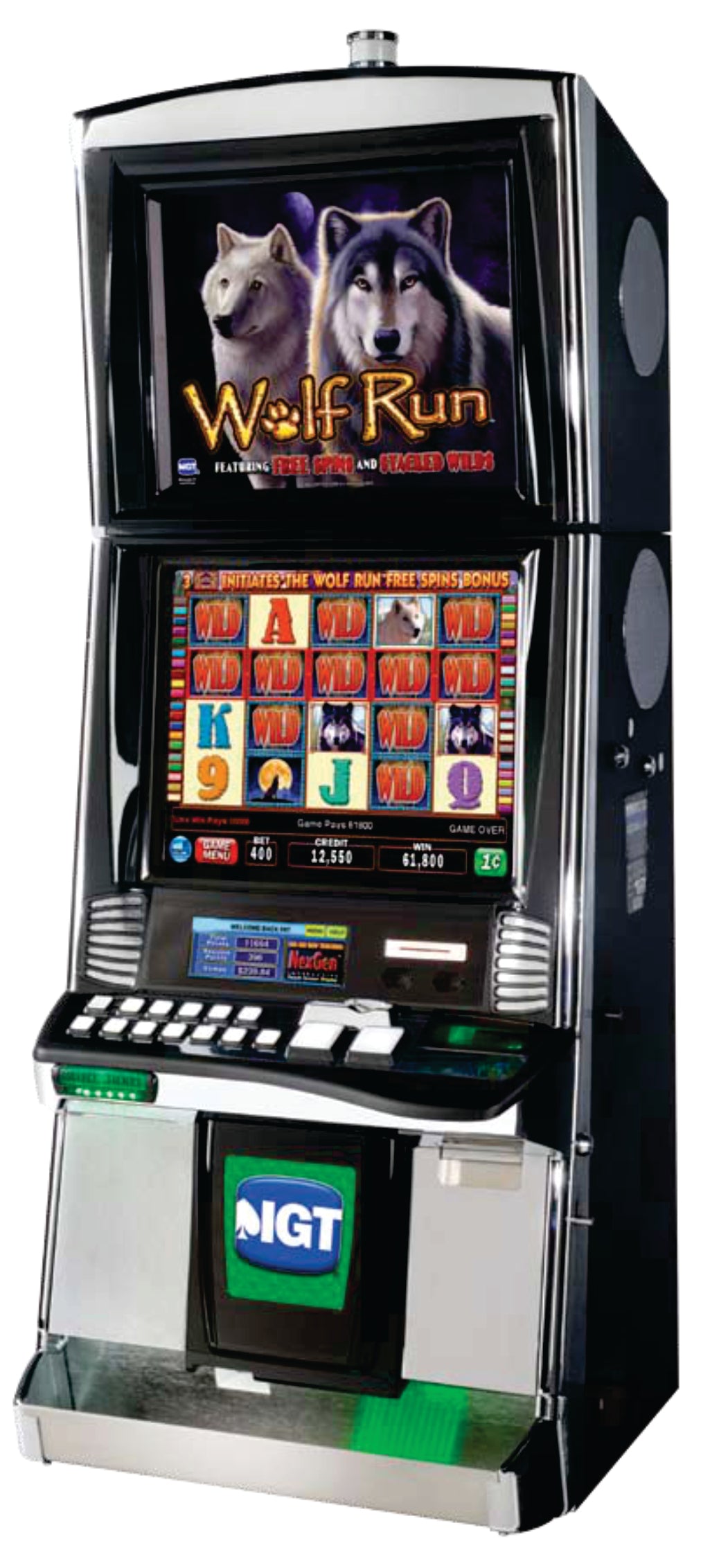 IGT Wolf Run Video Slot Machine