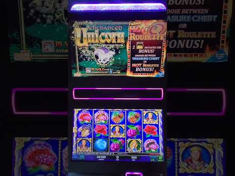 IGT Enchanted Unicorn Hot Roulette Video Slot Machine