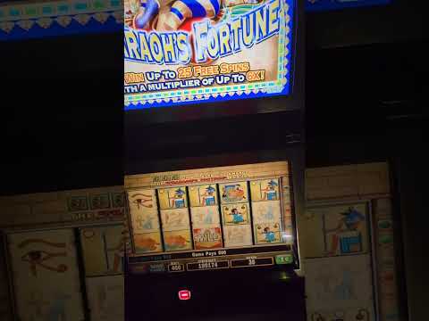 IGT Pharaoh's Fortune Video Slot Machine