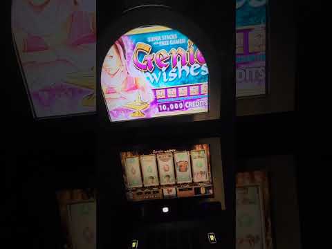 IGT Genie Wishes Video Slot Machine