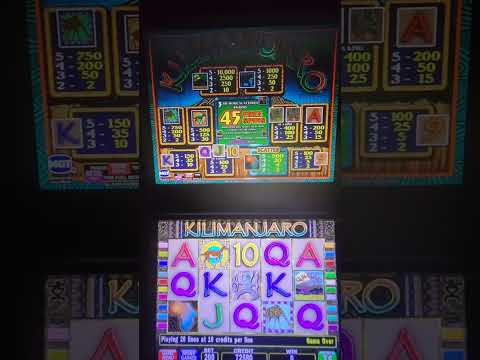 IGT Kilimanjaro Video Slot Machine