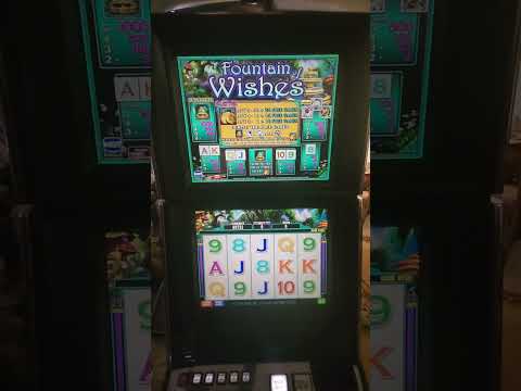 IGT Fountian Wishes Video Slot Machine