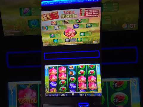 IGT Wild Blossom Video Slot Machine
