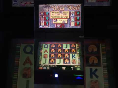IGT Wild Wolf Video Slot Machine