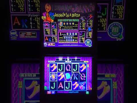 IGT I Dream of Jeannie in the Bottle Video Slot Machine