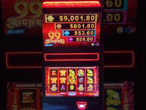 IGT 99 Riches Video Slot Machine