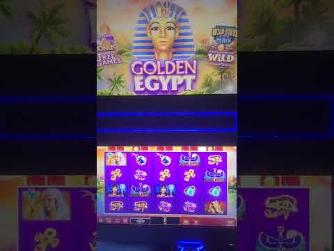 IGT Golden Egypt Video Slot Machine