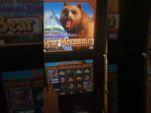 IGT Bear Mountain Video Slot Machine