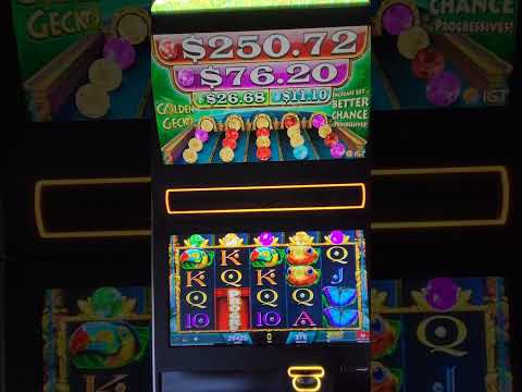 IGT Golden Gecko Video Slot Machine