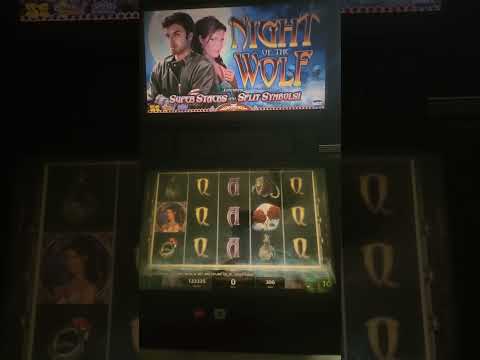 IGT Night of the Wolf Video Slot Machine