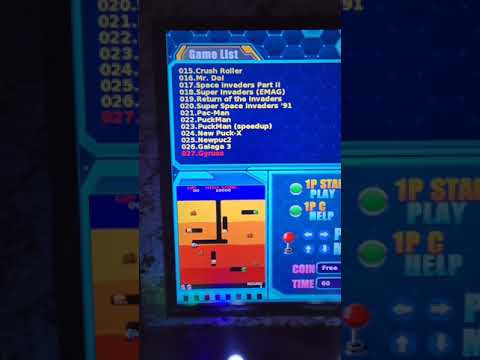 Arcade Game Counter Top - 412 Classic Arcade Games – Top Line Slots
