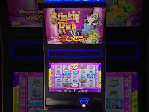 IGT Stinkin' Rich Video Slot Machine