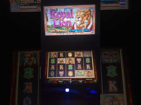 IGT Royal Lion Video Slot Machine