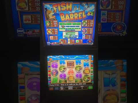 IGT Fish in a Barrel Video Slot Machine