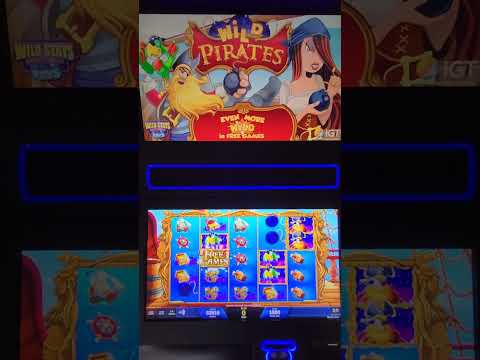 IGT Wild Pirates Video Slot Machine