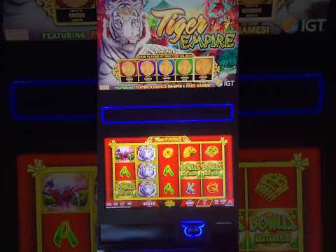 IGT Tiger Empire Video Slot Machine