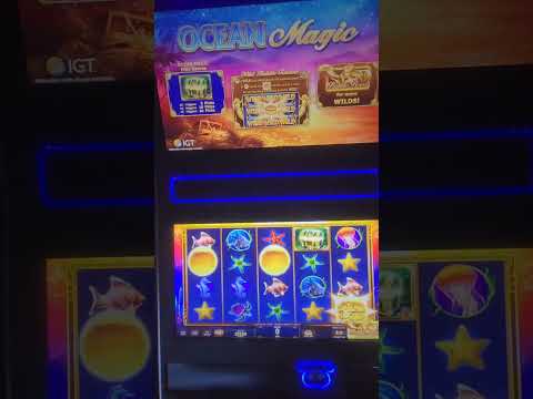 IGT Ocean Magic Video Slot Machine