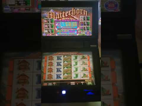 IGT Matterhorn Video Slot Machine