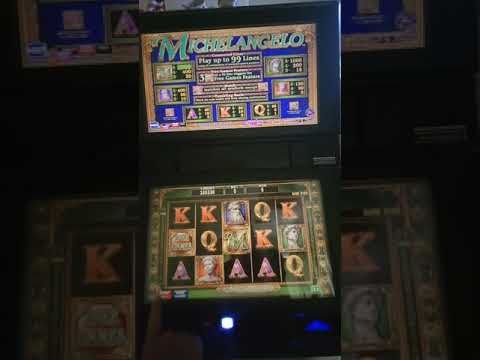 IGT Michelangelo Video Slot Machine